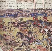 unknow artist The Hero Faramurz scatters the troops of the king of Kabul china oil painting artist